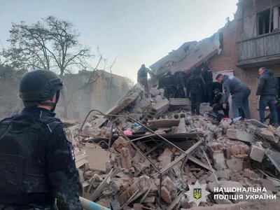 Russia launched massive missile attack on Pryluky: high-rise building was hit, casualties reported