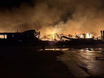 The Kyiv Cardboard and Paper Mill halted production following the enemy missile attack