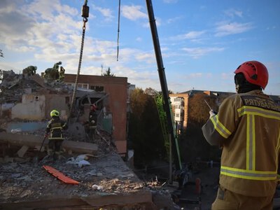 Russia is spreading a fake story about a “Ukrainian air defense missile hitting” a building in Pryluky — CPD
