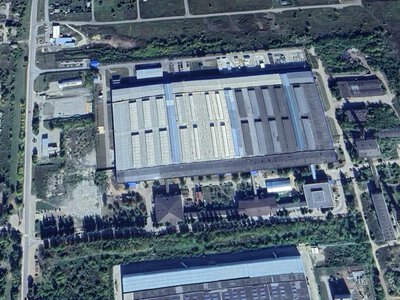 In the Russian city of Sasovo, a building housing the Sasta plant and a Yandex data center is on fire