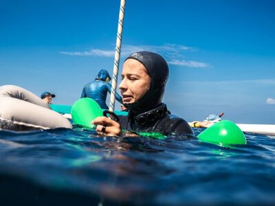 Ukrainian Zharkova wins gold at Freediving World Championship in Limassol in CWT discipline