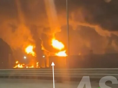 OSINT analysts confirmed the strike on an oil terminal in Rostov that supplies fuel to the Russian army