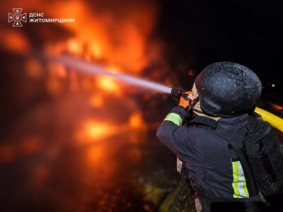 In the Zhytomyr region, the enemy struck transport infrastructure; one person was injured