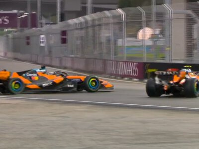 Singapore GP: McLaren 'will be furious' at Lando Norris-Oscar Piastri crash during Sprint, says Martin Brundle