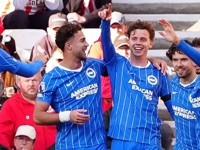 Sunderland 0-2 Brighton: Seagulls stay third in Premier League after third straight league win