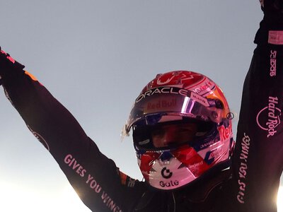 Singapore GP: Max Verstappen wins event for first time in F1 career ahead of Charles Leclerc as Lewis Hamilton apologises for strategy