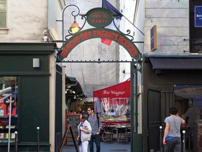 Paris’s oldest covered food market, operating since 1615, has burned down