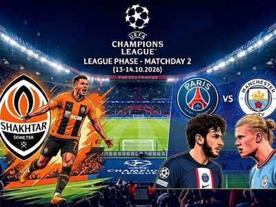 “Shakhtar” vs “AEK”, “Man City” vs “PSG” — preview of the second round of the Champions League