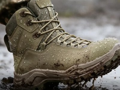 Up to 44 hours in water, as well as a puncture test — the durability tests that boots for the Armed Forces of Ukraine undergo