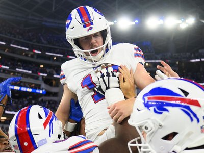 Josh Allen clinches first overtime win of NFL career as Buffalo Bills beat Los Angeles Rams in thriller