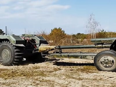 Solutions to win: Ukrainian developers create robot capable of towing up to 10 tons of military equipment