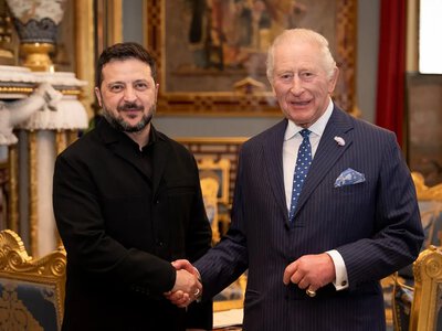 King Charles received Zelenskyy at Buckingham Palace