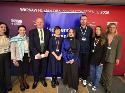 “The ‘PRESS’ Marking Has Become A Target”: Ukrainian Broadcaster Journalist Daria Litovchenko Speaks At OSCE Conference In Warsaw