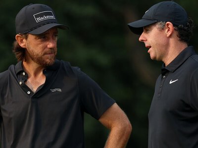 DP World India Championship: Rory McIlroy four off clubhouse lead after thunder and lightning delays in first round