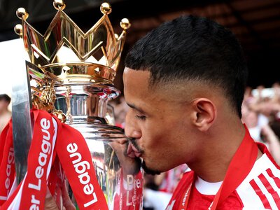 Mikel Arteta says Arsenal plan to take another team photo including William Saliba after defender's omission