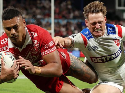 England thumped 30-12 by Tonga in Rugby League World Cup opener as Pacific Islanders claim stunning win
