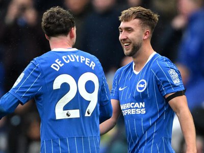 Brighton 5-0 Crystal Palace: Fabian Hurzeler's side hit five in emphatic derby win as Gomez nets wondergoal