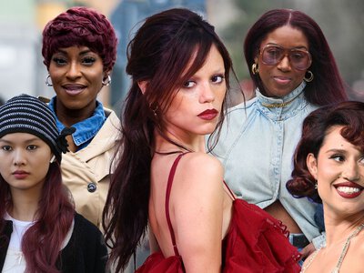 The Cherry Cola Hair Color Trend Is Bubbling Up Yet Again