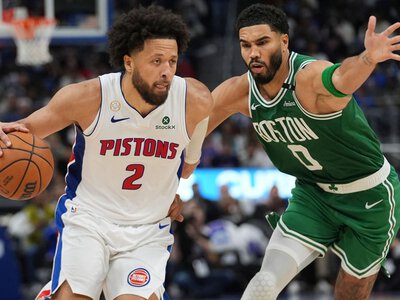 NBA: Detroit Pistons stage epic 22-point comeback to defeat Boston Celtics as season tips off in style