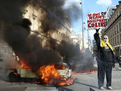 A curfew has been imposed in 12 cities in France due to mass riots