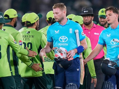 England captain Harry Brook laments 'wickets in clumps' in ODI batting collapse as Arafat Minhas stars for Pakistan