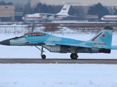 To intercept Ukrainian drones, Russia is now even scrambling its rare MiG-35 fighter jets; there are only six of them