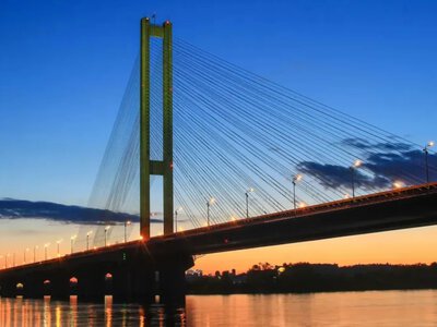 Traffic on Kyiv’s Southern Bridge has been restored in both directions — what restriction to bear in mind