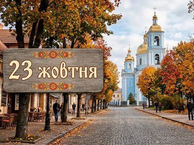 What is celebrated on October 23 in Ukraine and around the world