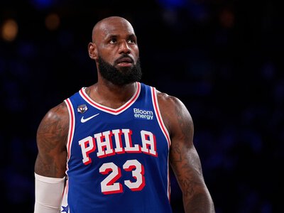 LeBron James: Donald Trump accuses Philadelphia 76ers star of moving during national anthem before NBA season opener