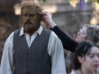 Making Alexander Skarsgård Into a Wicker Husband Was Hard. Keeping Him Hot Was Harder