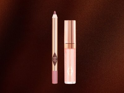Charlotte Tilbury’s Iconic Pillow Talk Lip Liner Looks Even Better With Gloss