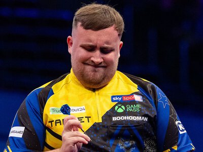 European Championship Darts: Luke Littler sets up Nathan Aspinall clash as Michael van Gerwen is dumped out in Dortmund