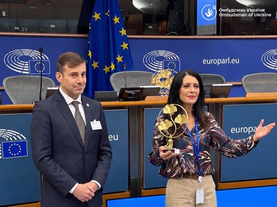 The Vice-President of the European Parliament ended her hunger strike due to progress in resolving the humanitarian crisis in Oleshky
