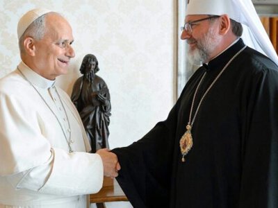 Ukrainian Greek Catholic Church head meets Pope Leo XIV to discuss POWs, abducted children and winter in Ukraine