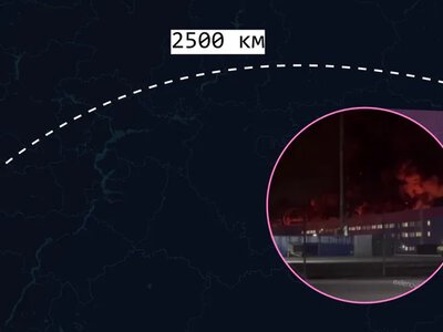 FP-1 drones traveled more than 2,500 km and struck two facilities in Omsk: the Omsk Rubber plant and an OZON warehouse were hit