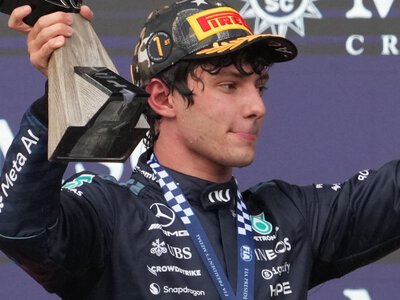 United States GP: Kimi Antonelli wins Austin race to move to brink of F1 world title after dominant drive