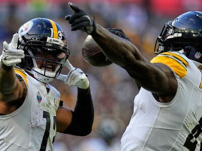 Paul Pogba and Paris welcome NFL to France, Cam Skattebo is out of the dog house and Jared Goff is an MVP contender - NFL Sunday Review