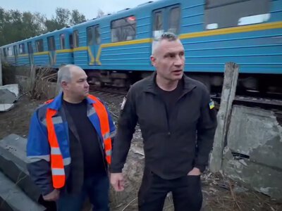 In Kyiv, a Russian missile struck the Southern Bridge—metro service was partially suspended and bus routes were changed