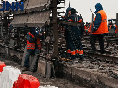 When will traffic on the Pivdennyi Bridge be restored: the situation at the impact site, a photo report