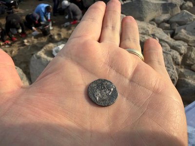 In Armenia, archaeologists found a coin of Emperor Octavian Augustus