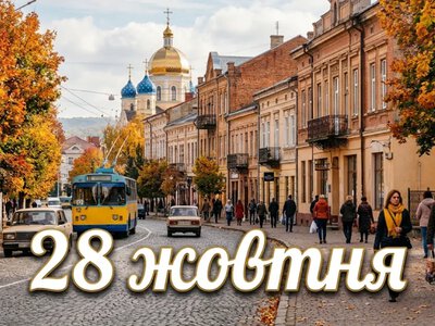 What is celebrated on October 28 in Ukraine and around the world
