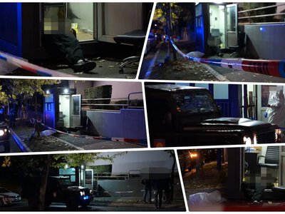 A knife attack occurred near the Israeli embassy in Belgrade — the attacker was shot dead