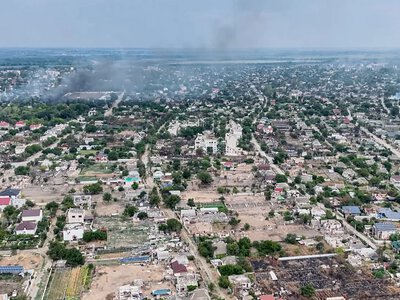 In Oleshky, routes for evacuating civilians are being demined