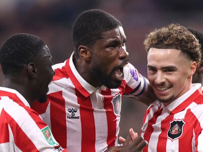 Sunderland 3-2 Brentford: Jocelin Ta Bi shines for Black Cats, making all three goals to reach Carabao Cup quarter-finals