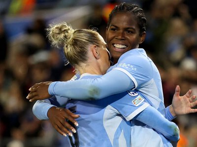 Man City 1-1 PSG: Khadija Shaw opener cancelled out with Andree Jeglertz's side in danger of not making Women's Champions League top four