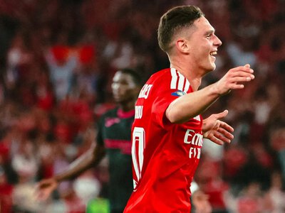 Sudakov scored a brilliant goal to send Benfica into the Portuguese Cup semi-finals