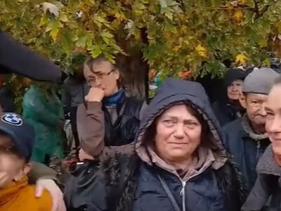 Lubinets showed the first footage from Oleshky: the delegation met with local residents