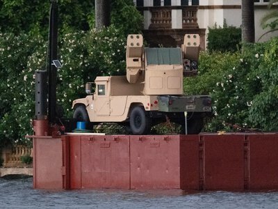 Two Avenger air defense systems deployed near Trump's estate in Mar-a-Lago